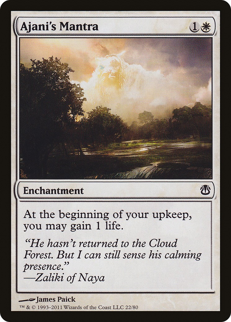 2011 Magic: The Gathering Duel Decks: Ajani vs. Nicol Bolas 2011 Magic: The Gathering Duel Decks: Ajani vs. Nicol Bolas #22 t