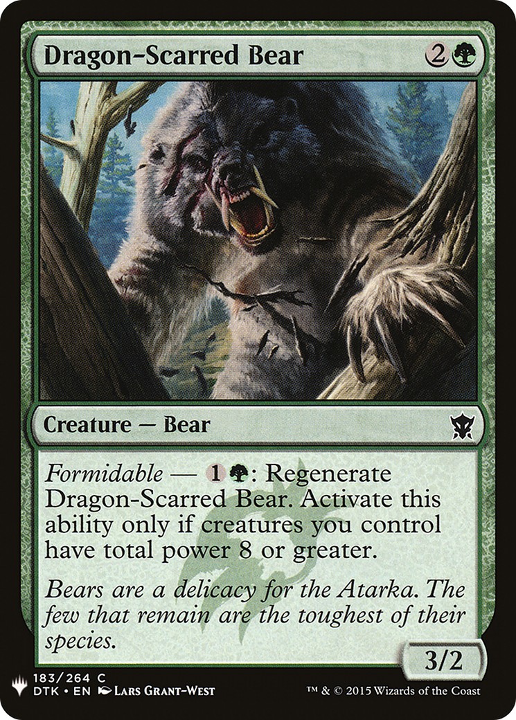 Dragon-Scarred Bear - Image 1
