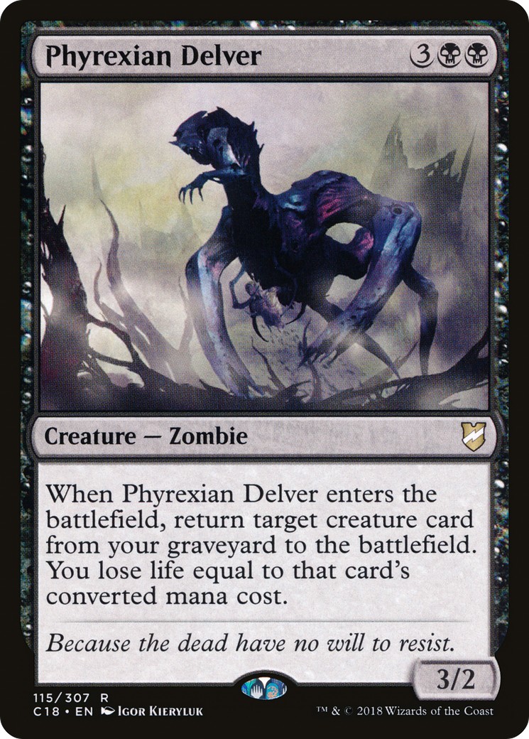 2018 Magic: The Gathering Commander 2018 Magic: The Gathering Commander #115 trading card