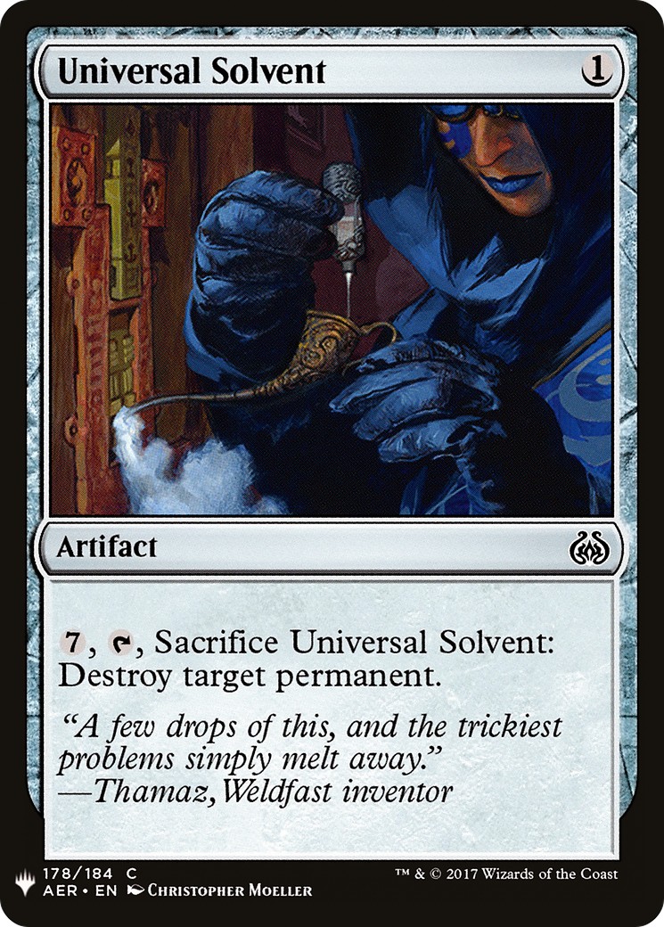 2019 Magic: The Gathering The List 2019 Magic: The Gathering The List #AER-178 trading card