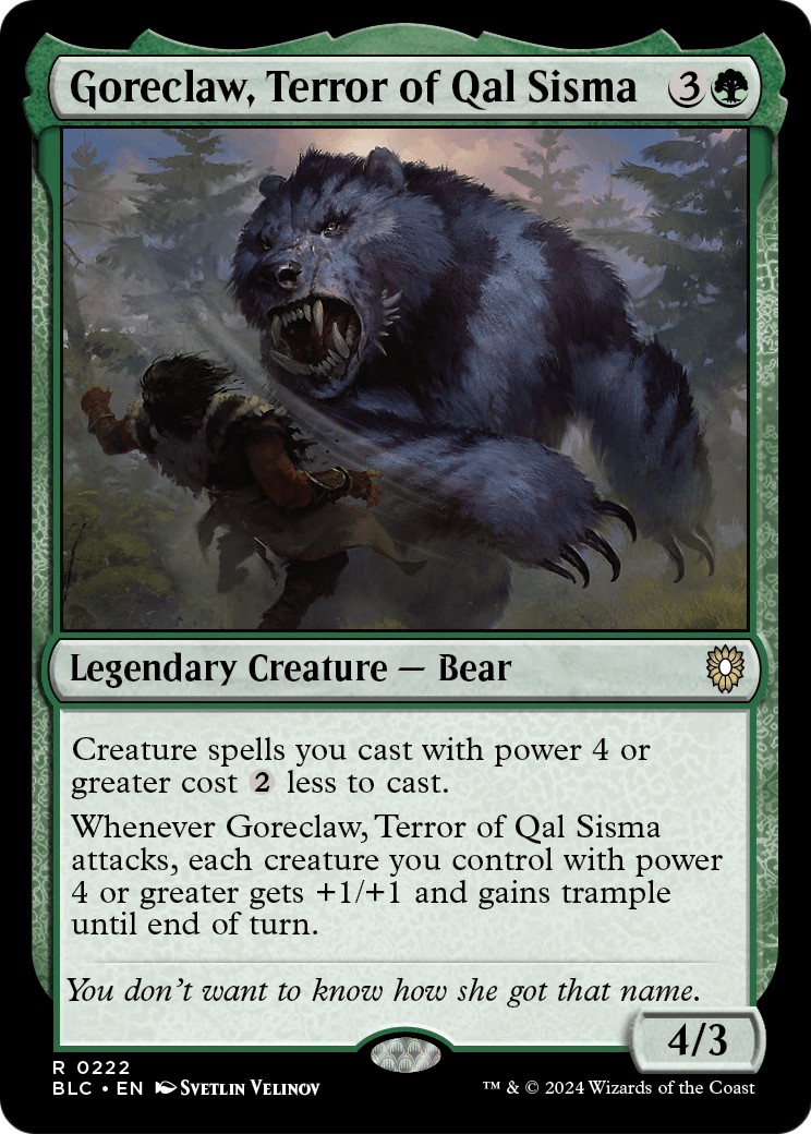 2024 Magic: The Gathering Bloomburrow 2024 Magic: The Gathering Bloomburrow #222 trading card