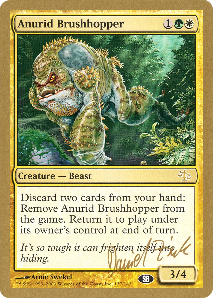 2003 Magic: The Gathering World Championship Decks 2003 Magic: The Gathering World Championship Decks #dz137sb trading card