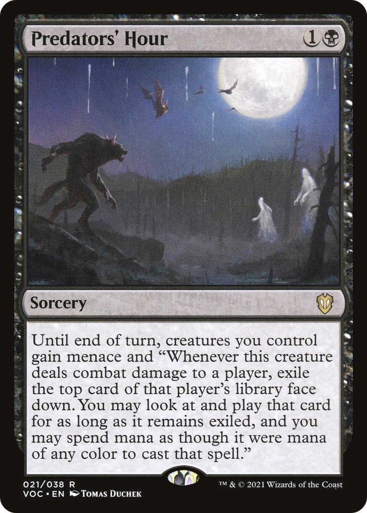 2021 Magic: The Gathering Crimson Vow 2021 Magic: The Gathering Crimson Vow #21 trading card