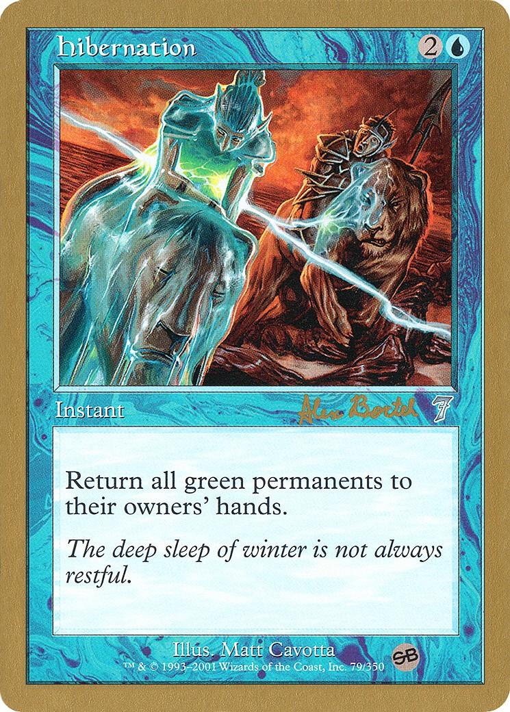 2001 Magic: The Gathering World Championship Decks 2001 Magic: The Gathering World Championship Decks #ab79sb trading card