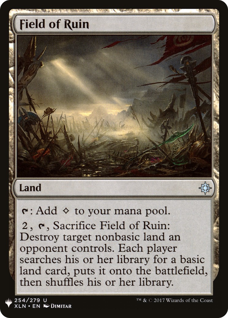 2019 Magic: The Gathering The List 2019 Magic: The Gathering The List #XLN-254 trading card