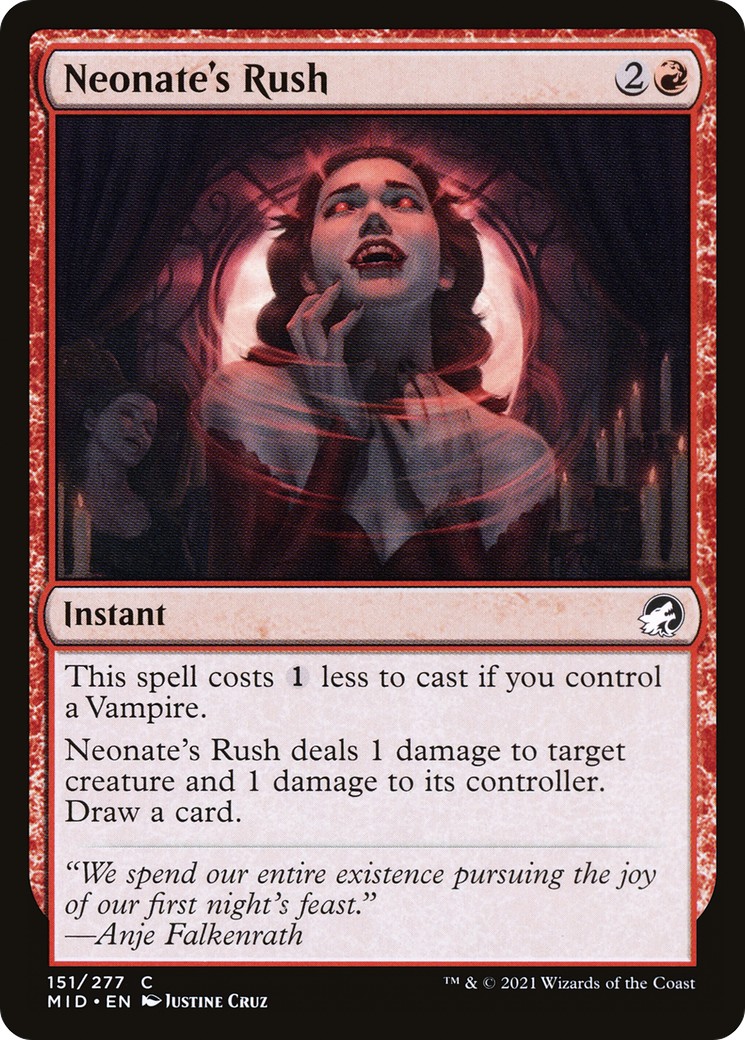 2021 Magic: The Gathering Innistrad: Midnight Hunt 2021 Magic: The Gathering Innistrad: Midnight Hunt #151 trading card