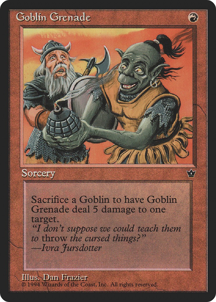 1994 Magic: The Gathering Fallen Empires 1994 Magic: The Gathering Fallen Empires #56b trading card