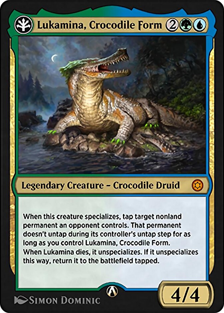 Lukamina, Crocodile Form - Image 1