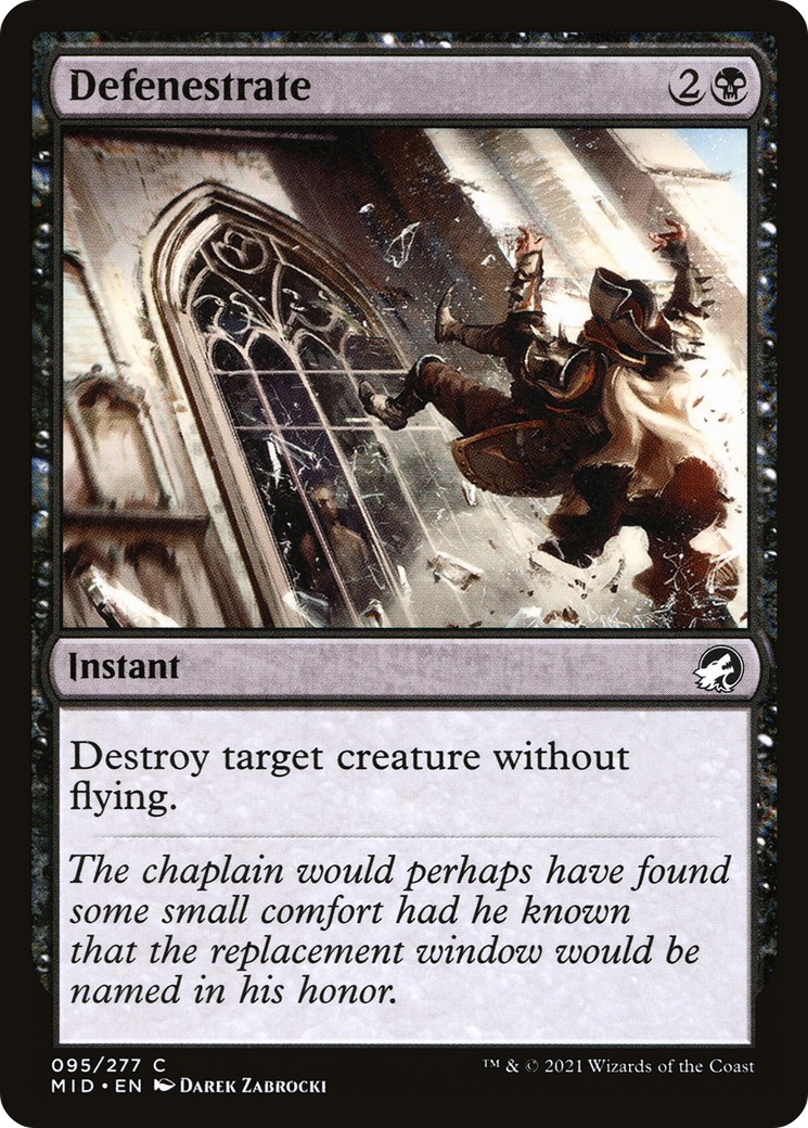 2021 Magic: The Gathering Innistrad: Midnight Hunt 2021 Magic: The Gathering Innistrad: Midnight Hunt #95 trading card