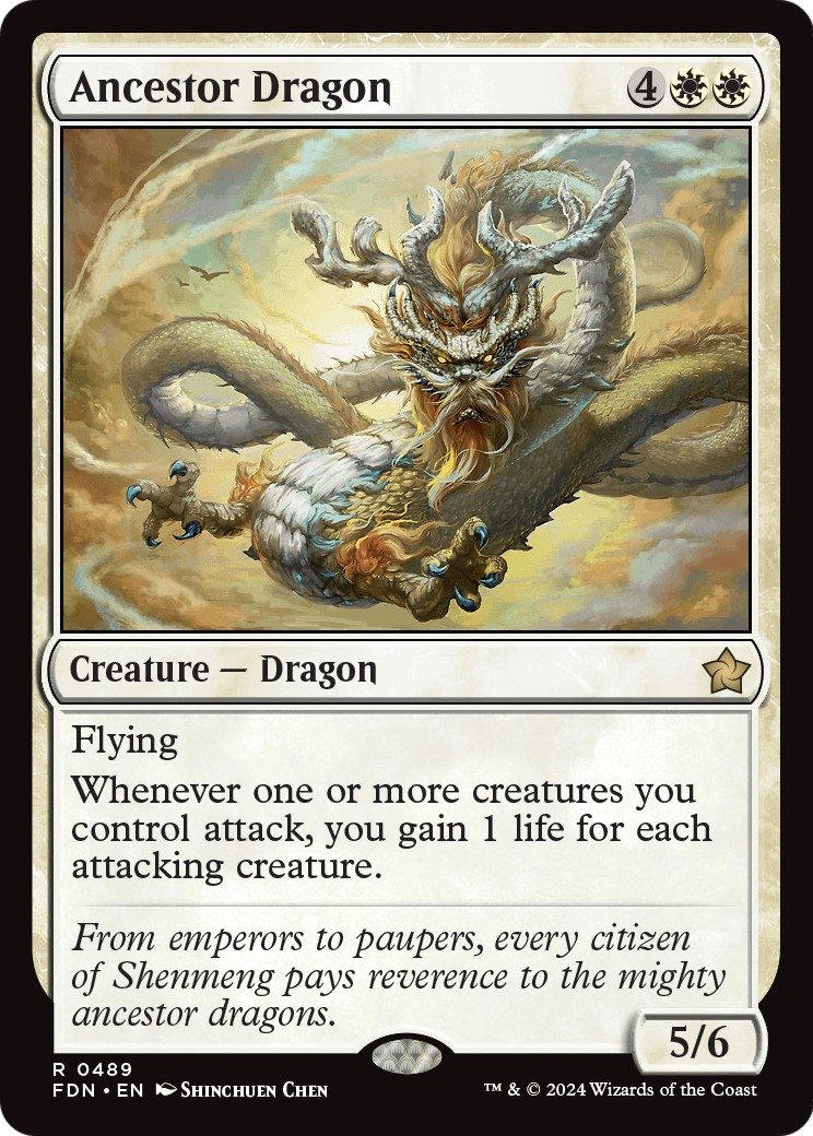 2024 Magic: The Gathering Foundations 2024 Magic: The Gathering Foundations #489 trading card