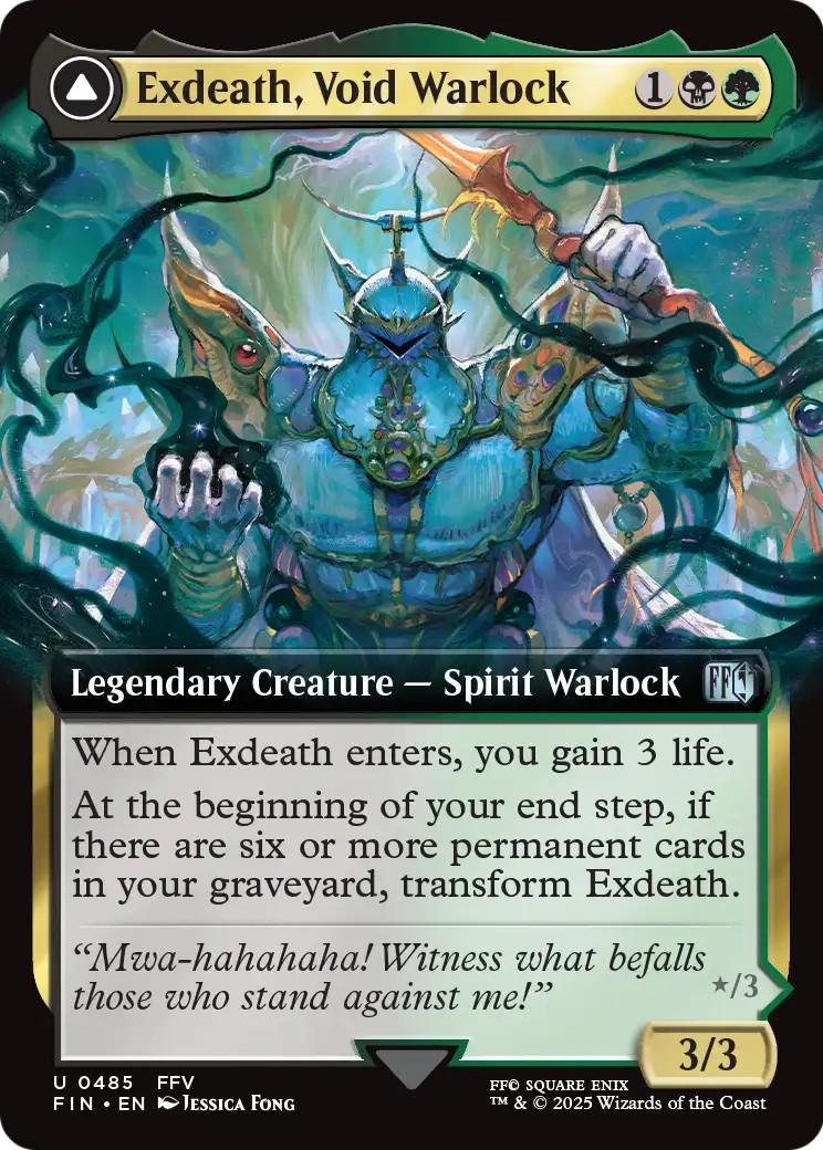 2025 Magic: The Gathering Final Fantasy 2025 Magic: The Gathering Final Fantasy #485 trading card