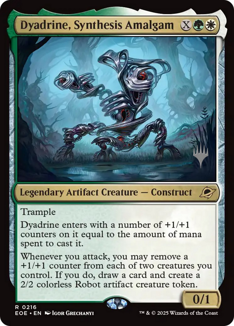 2025 Magic: The Gathering Edge of Eternities Promos 2025 Magic: The Gathering Edge of Eternities Promos #216p trading card
