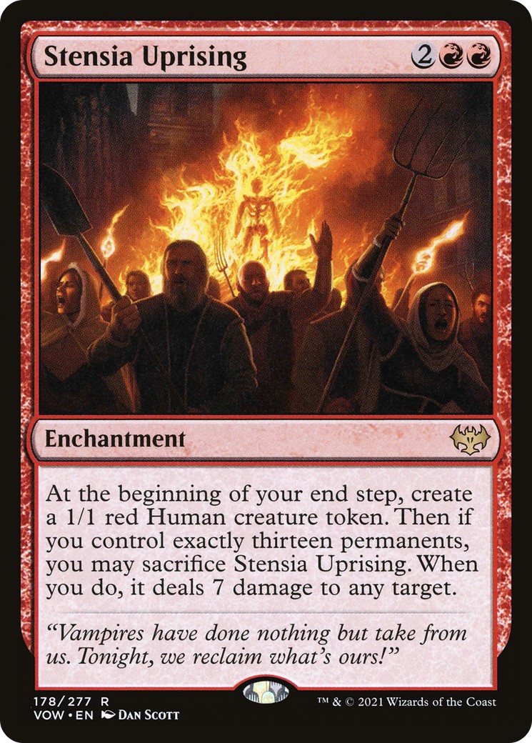 2021 Magic: The Gathering Innistrad: Crimson Vow 2021 Magic: The Gathering Innistrad: Crimson Vow #178 trading card