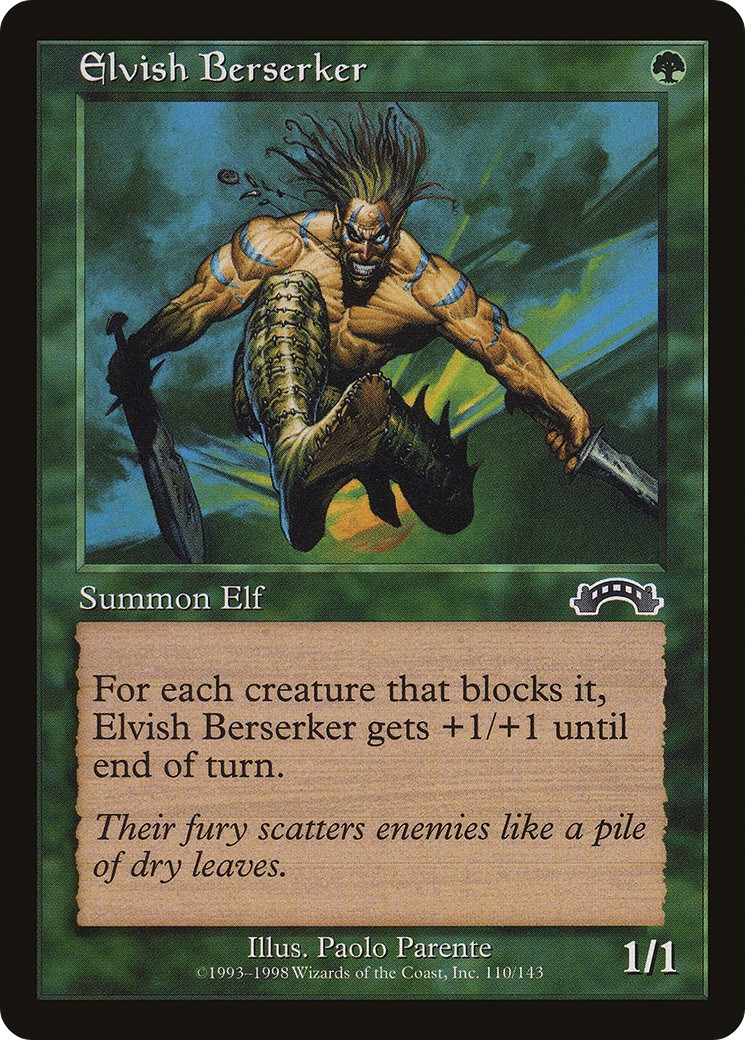 1998 Magic: The Gathering Exodus 1998 Magic: The Gathering Exodus #110 trading card