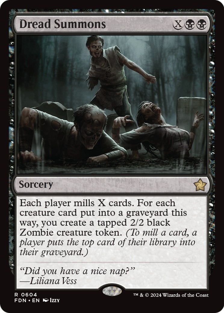 2024 Magic: The Gathering Foundations 2024 Magic: The Gathering Foundations #604 trading card