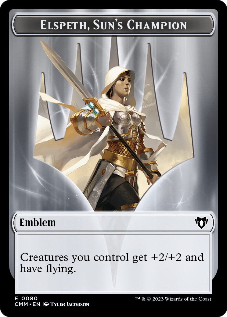 2023 Magic: The Gathering Commander Masters Tokens 2023 Magic: The Gathering Commander Masters Tokens #80 trading card