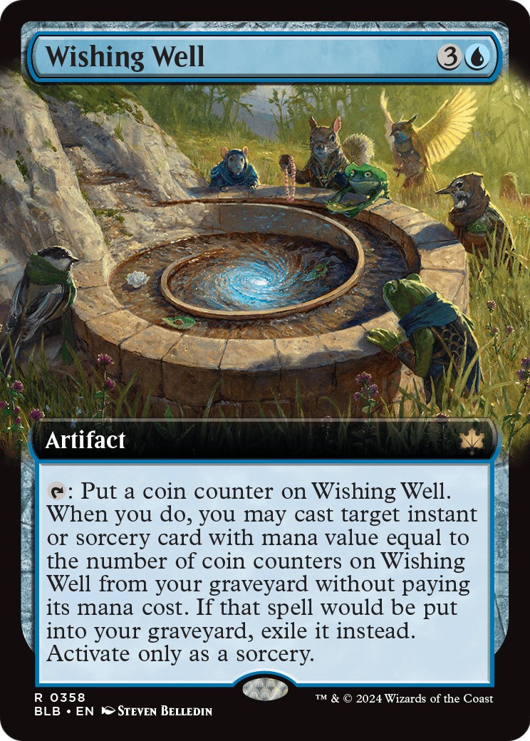 2024 Magic: The Gathering Bloomburrow 2024 Magic: The Gathering Bloomburrow #358 trading card
