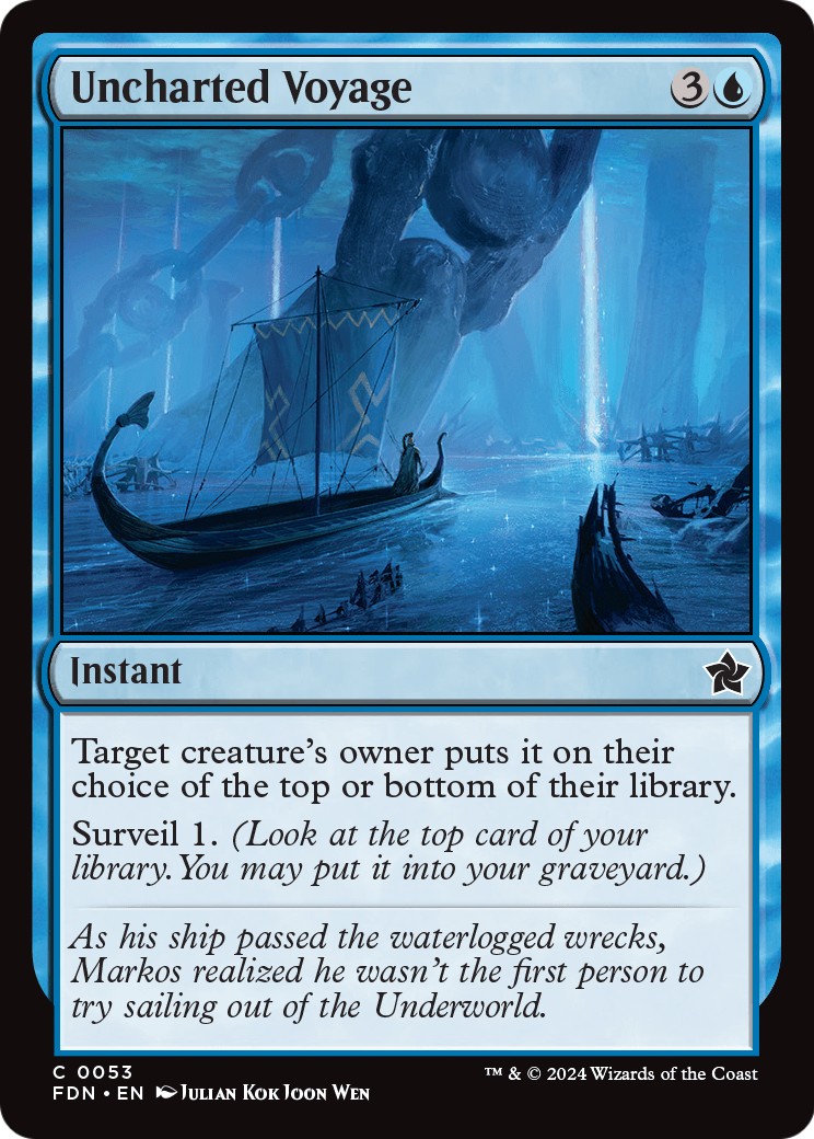 2024 Magic: The Gathering Foundations 2024 Magic: The Gathering Foundations #53 trading card