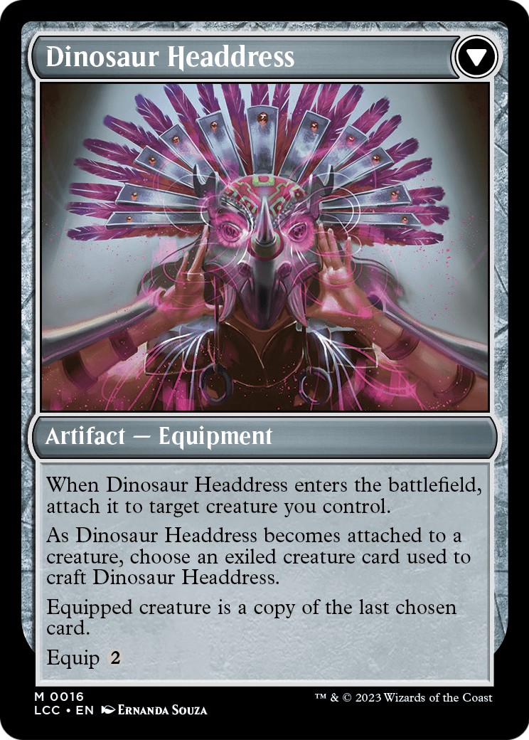 Paleontologist's Pick-Axe // Dinosaur Headdress thumbnail 2