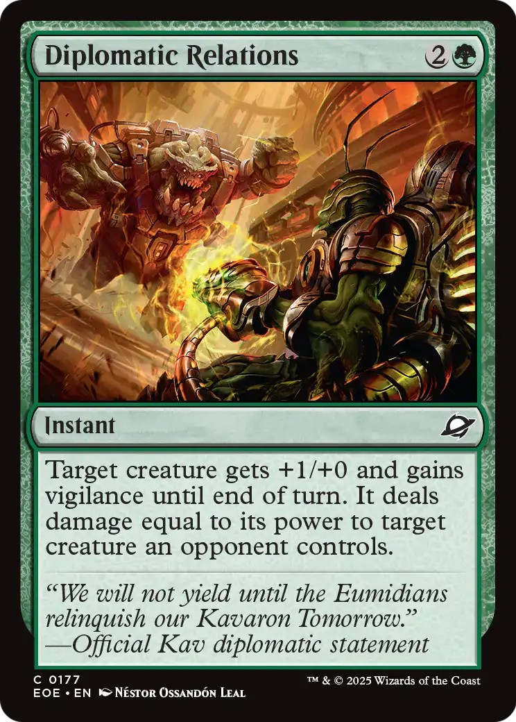 2025 Magic: The Gathering Edge of Eternities 2025 Magic: The Gathering Edge of Eternities #177 trading card