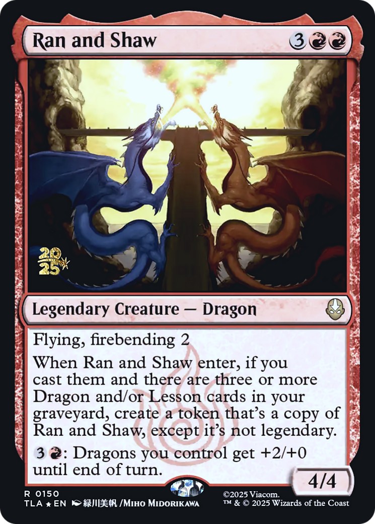 2025 Magic: The Gathering Avatar: The Last Airbender Promos 2025 Magic: The Gathering Avatar: The Last Airbender Promos #150s