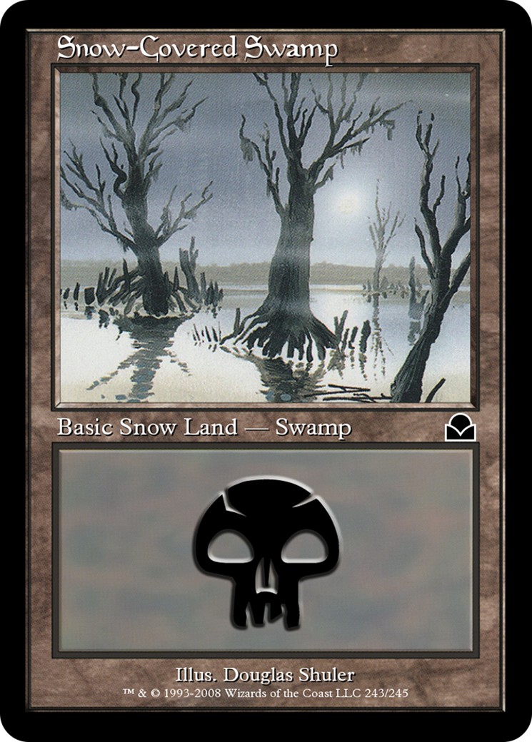 Snow-Covered Swamp - Image 1