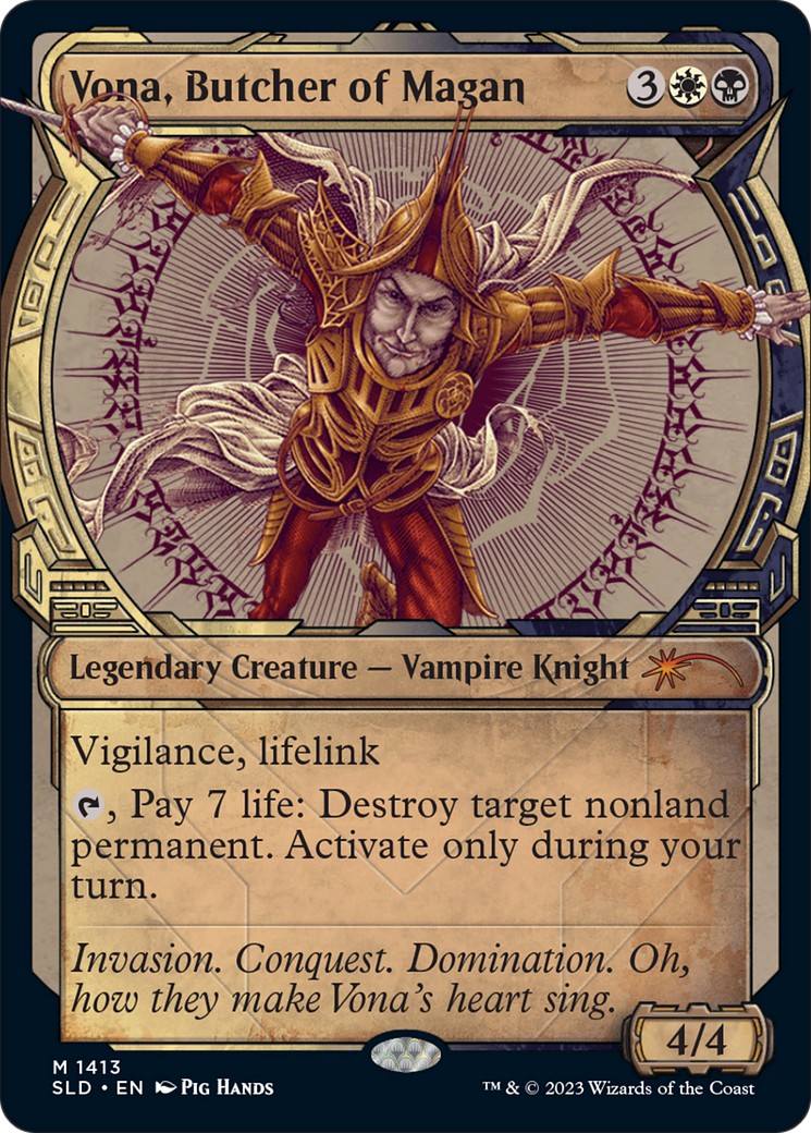 2023 Magic: The Gathering Secret Lair Drop 2023 Magic: The Gathering Secret Lair Drop #1413 trading card