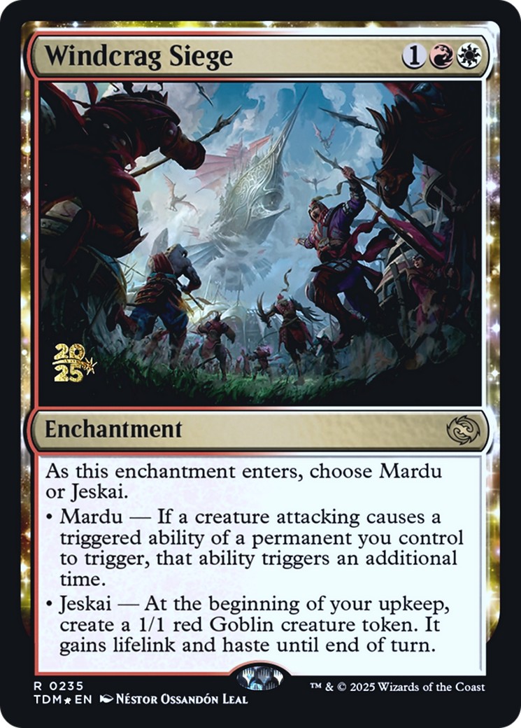 2025 Magic: The Gathering Tarkir: Dragonstorm Promos 2025 Magic: The Gathering Tarkir: Dragonstorm Promos #235s trading card