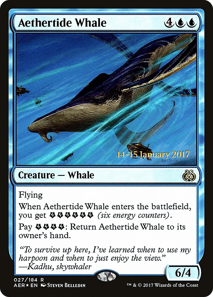 2017 Magic: The Gathering Aether Revolt Promos 2017 Magic: The Gathering Aether Revolt Promos #27s trading card