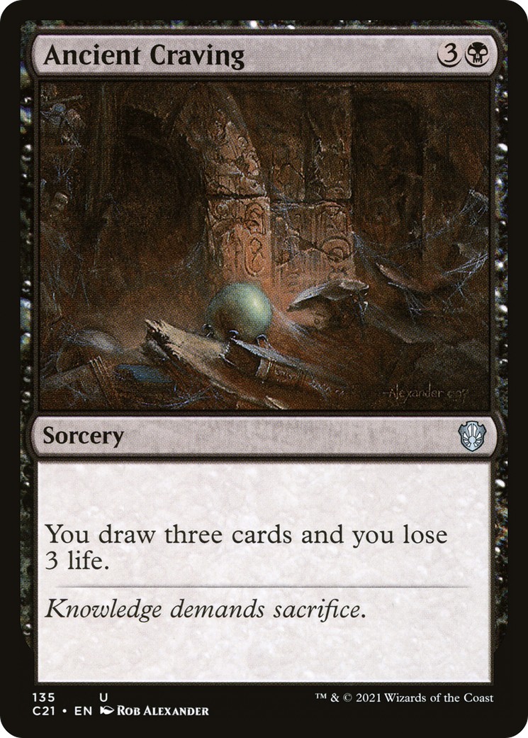 2021 Magic: The Gathering Commander 2021 Magic: The Gathering Commander #135 trading card