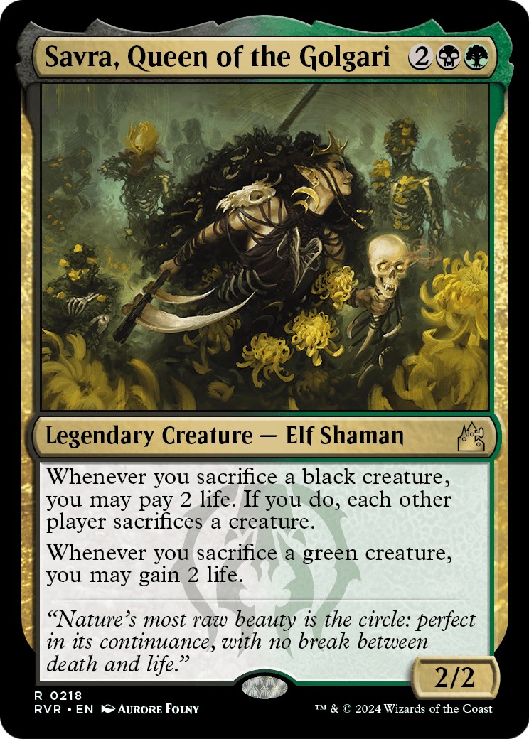 Savra, Queen of the Golgari - Image 1