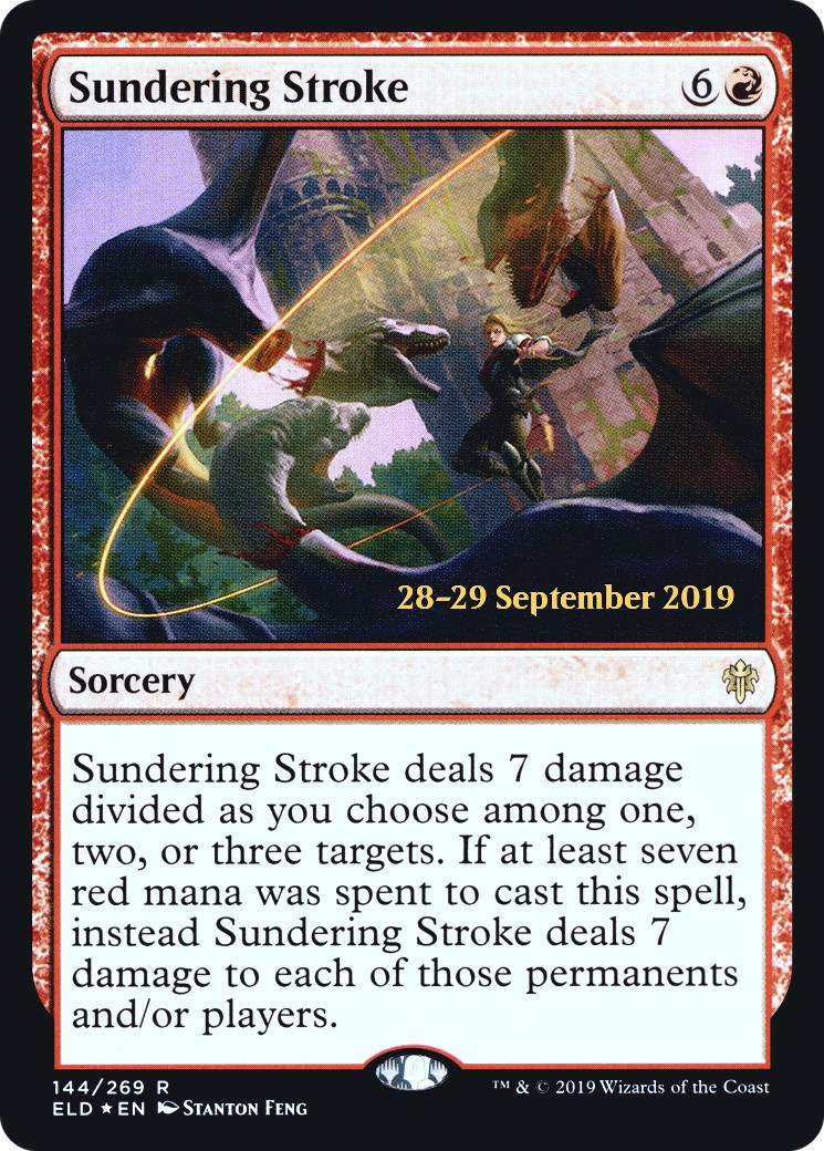 2019 Magic: The Gathering Throne of Eldraine Promos 2019 Magic: The Gathering Throne of Eldraine Promos #144s trading card