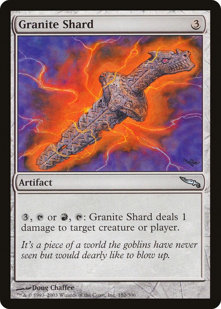 2003 Magic: The Gathering Mirrodin 2003 Magic: The Gathering Mirrodin #182 trading card