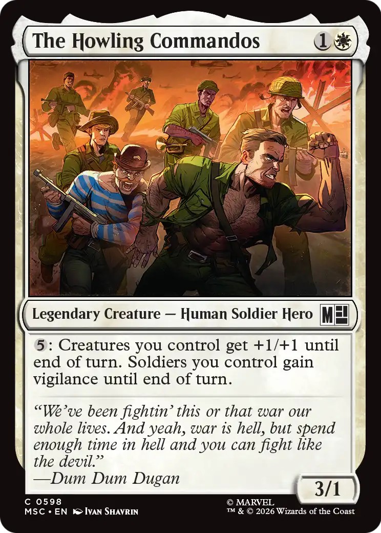 2026 Magic: The Gathering Marvel Super Heroes 2026 Magic: The Gathering Marvel Super Heroes #598 trading card