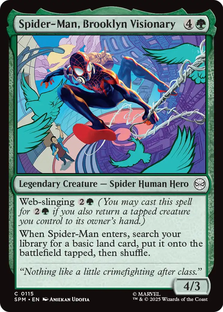 2025 Magic: The Gathering Marvel's Spider-Man 2025 Magic: The Gathering Marvel's Spider-Man #115 trading card
