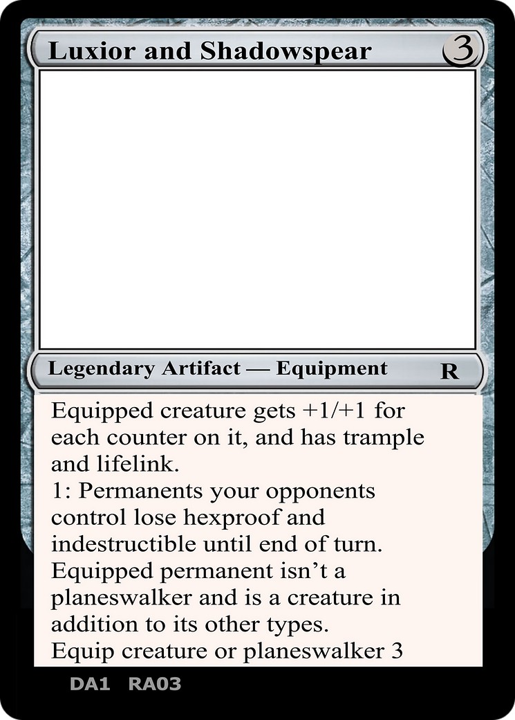 Luxior and Shadowspear - Image 1