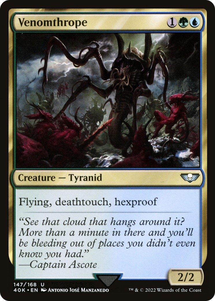 2022 Magic: The Gathering Warhammer 40,000 2022 Magic: The Gathering Warhammer 40,000 #147 trading card
