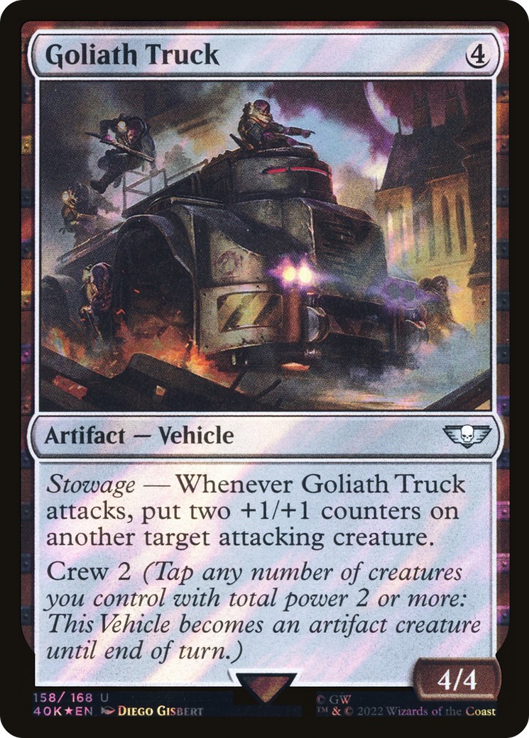 2022 Magic: The Gathering Warhammer 40,000 2022 Magic: The Gathering Warhammer 40,000 #158★ trading card