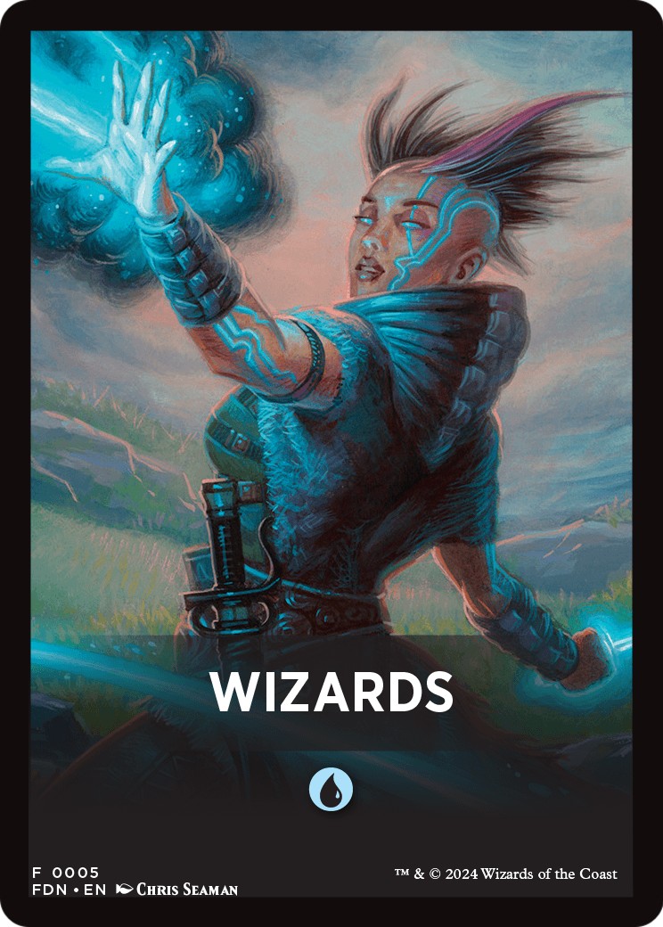 2024 Magic: The Gathering Foundations Front Cards Wizards #5 trading card