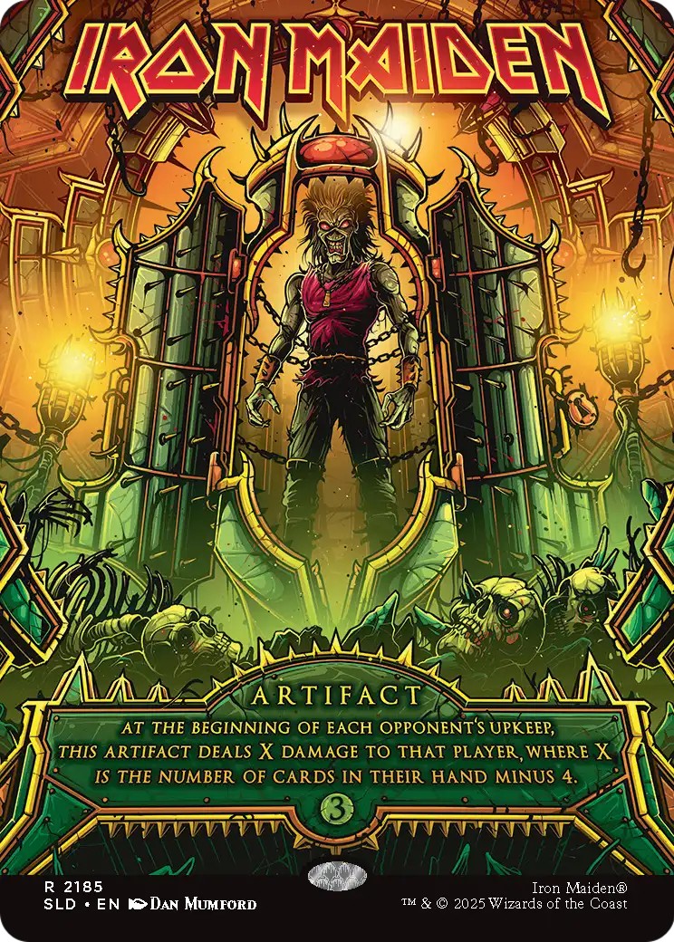 2025 Magic: The Gathering Secret Lair Drop 2025 Magic: The Gathering Secret Lair Drop #2185 trading card