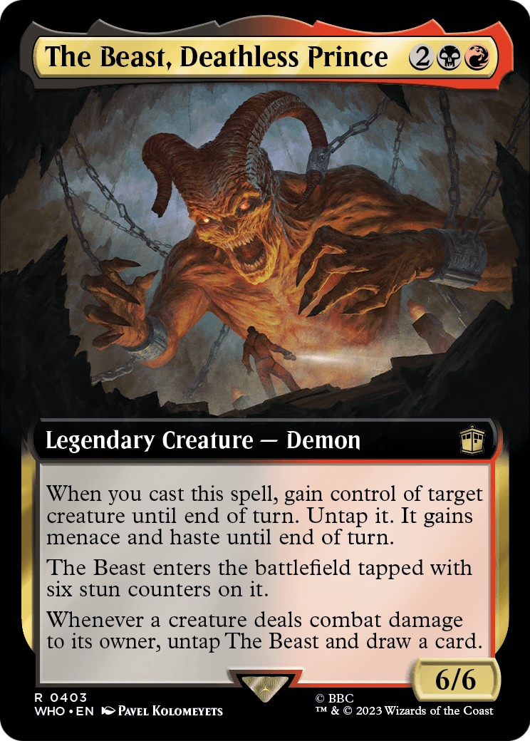 2023 Magic: The Gathering Doctor Who 2023 Magic: The Gathering Doctor Who #403 trading card