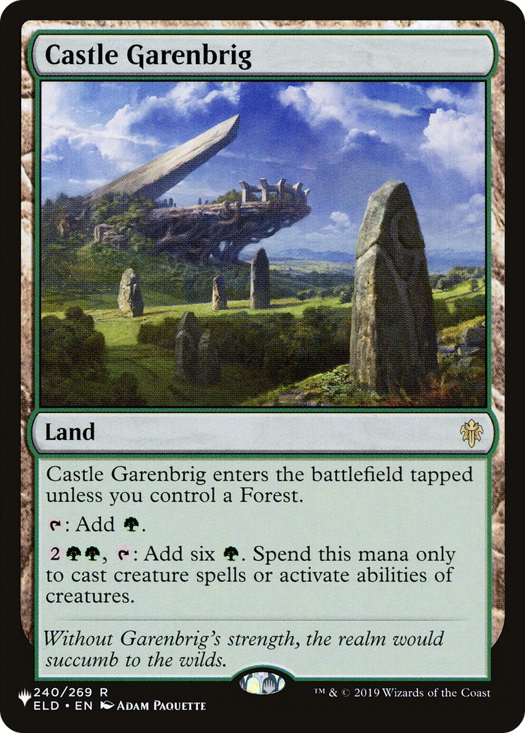 2023 Magic: The Gathering The List 2023 Magic: The Gathering The List #ELD-240 trading card