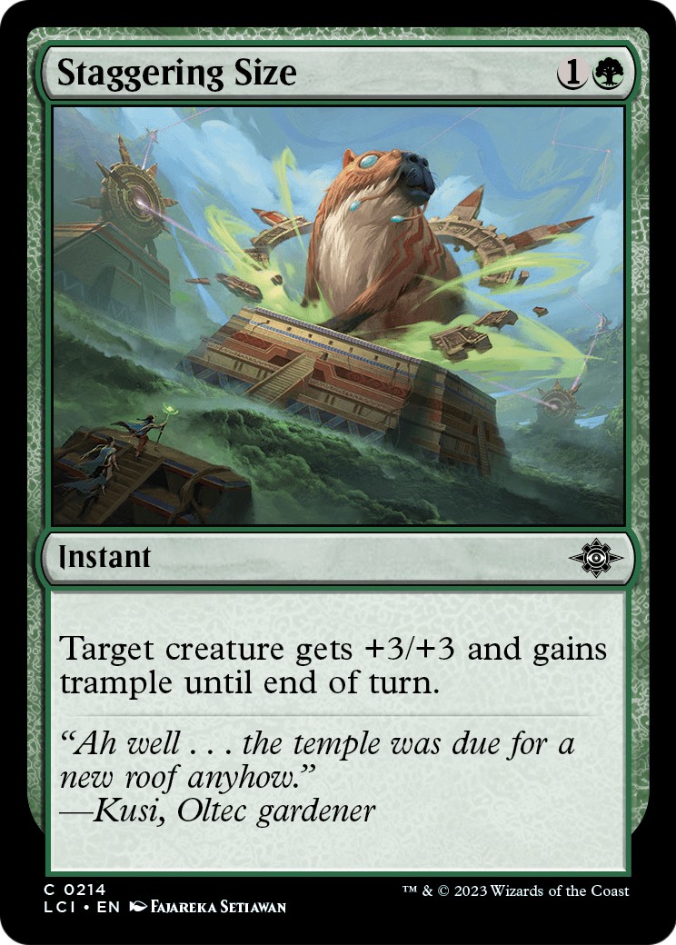 Staggering Size - Image 1
