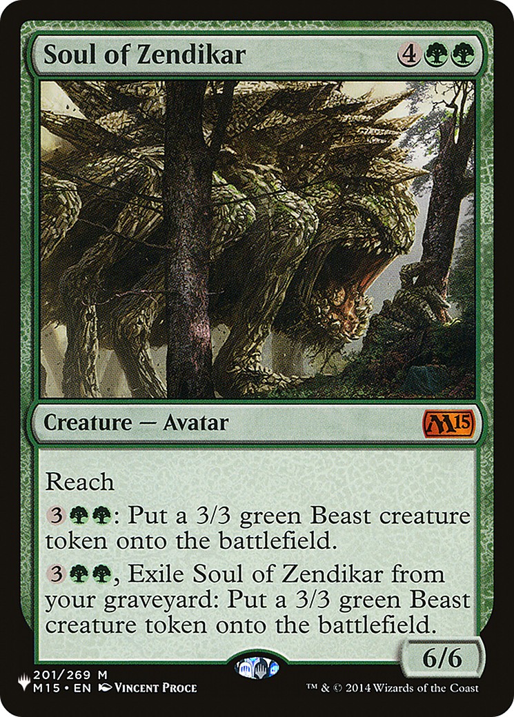 2020 Magic: The Gathering The List 2020 Magic: The Gathering The List #M15-201 trading card