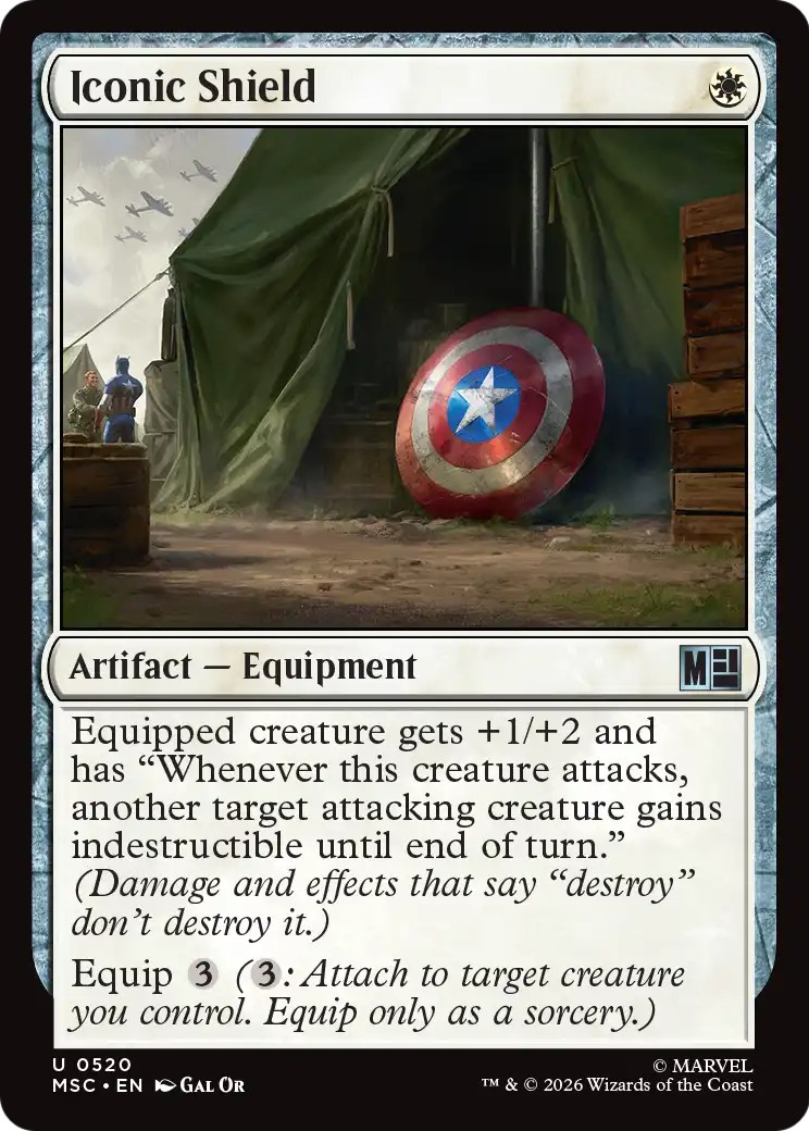 2026 Magic: The Gathering Marvel Super Heroes 2026 Magic: The Gathering Marvel Super Heroes #520 trading card