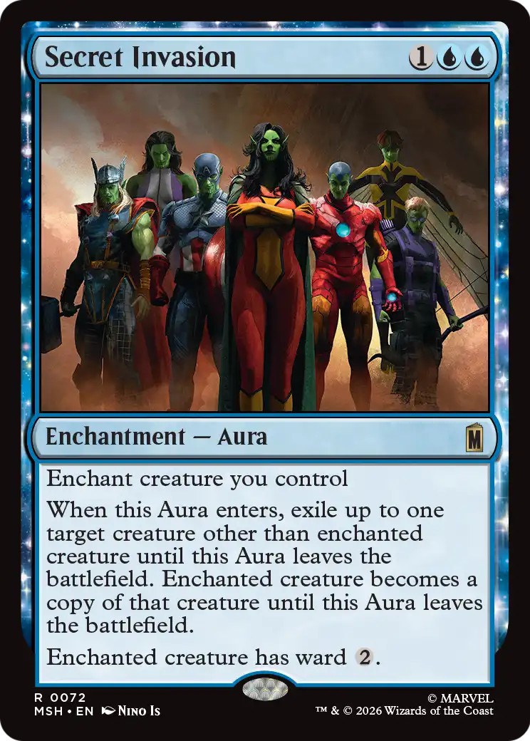 2026 Magic: The Gathering Marvel Super Heroes 2026 Magic: The Gathering Marvel Super Heroes #72 trading card