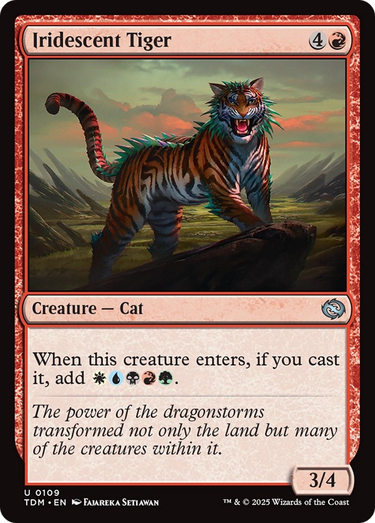 2025 Magic: The Gathering Tarkir: Dragonstorm 2025 Magic: The Gathering Tarkir: Dragonstorm #109 trading card