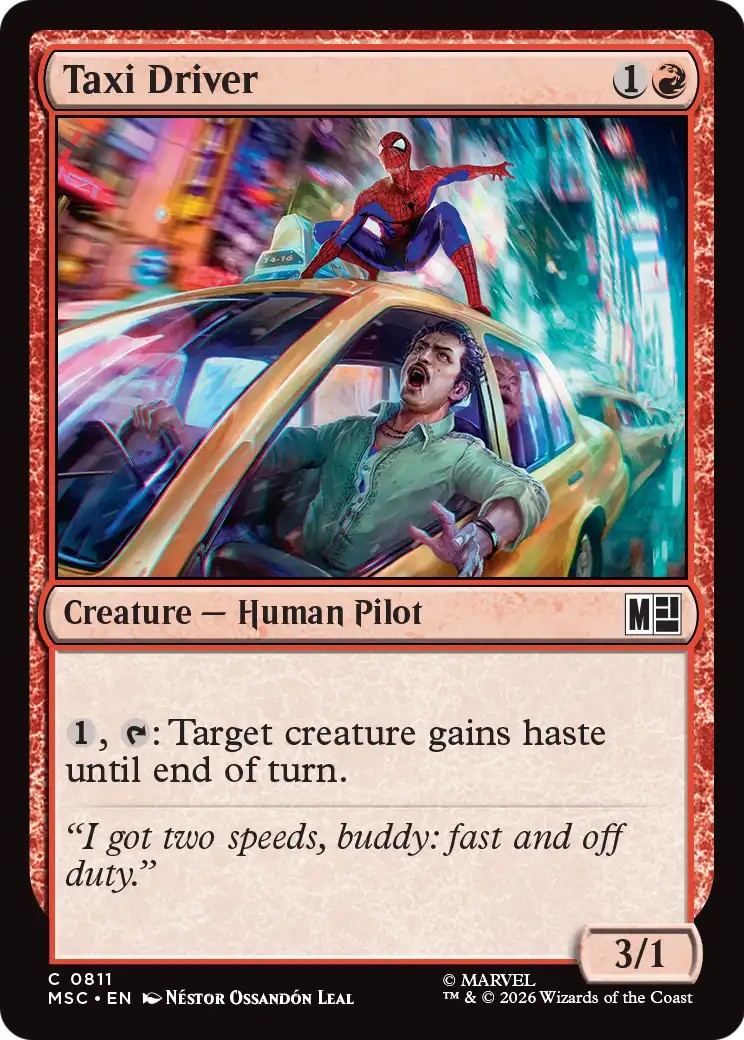 2026 Magic: The Gathering Marvel Super Heroes 2026 Magic: The Gathering Marvel Super Heroes #811 trading card
