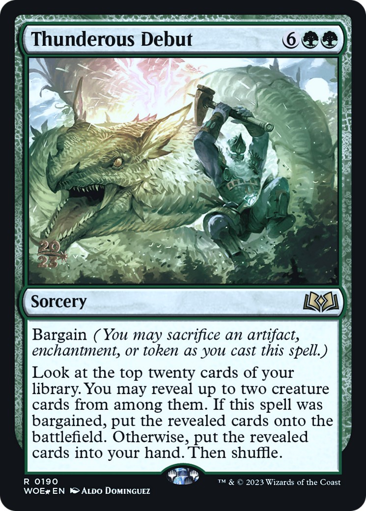 2023 Magic: The Gathering Wilds of Eldraine Promos 2023 Magic: The Gathering Wilds of Eldraine Promos #190s trading card