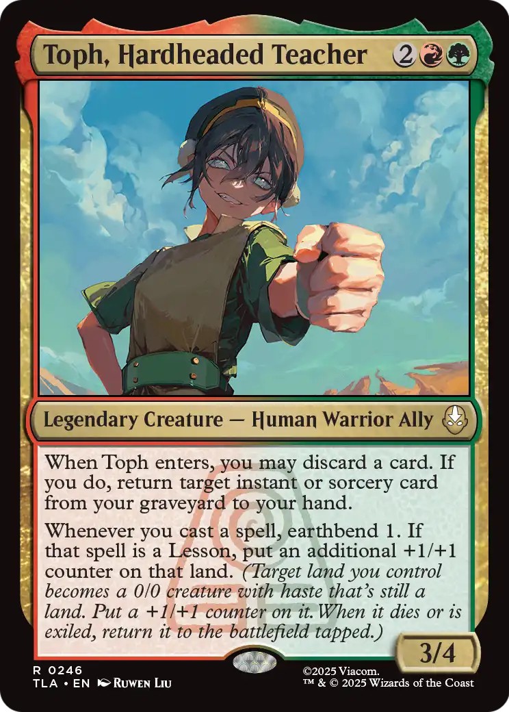 Toph, Hardheaded Teacher - Image 1